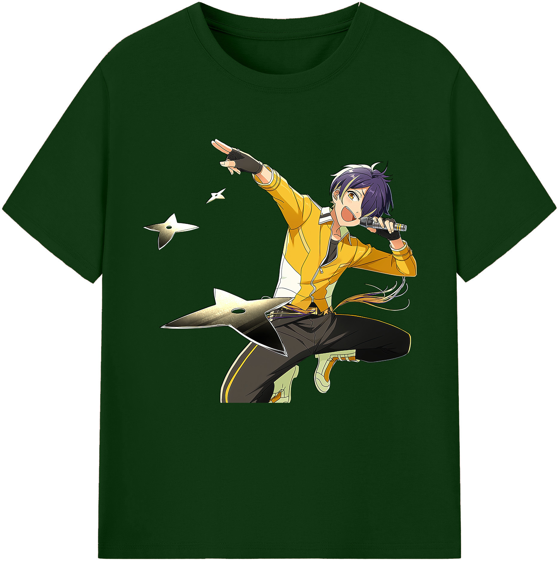 （画像用） あんさんぶるスターズ! Ensemble Stars 綿100％半袖Tシャツ（フロントプリント）